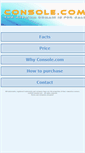 Mobile Screenshot of console.com